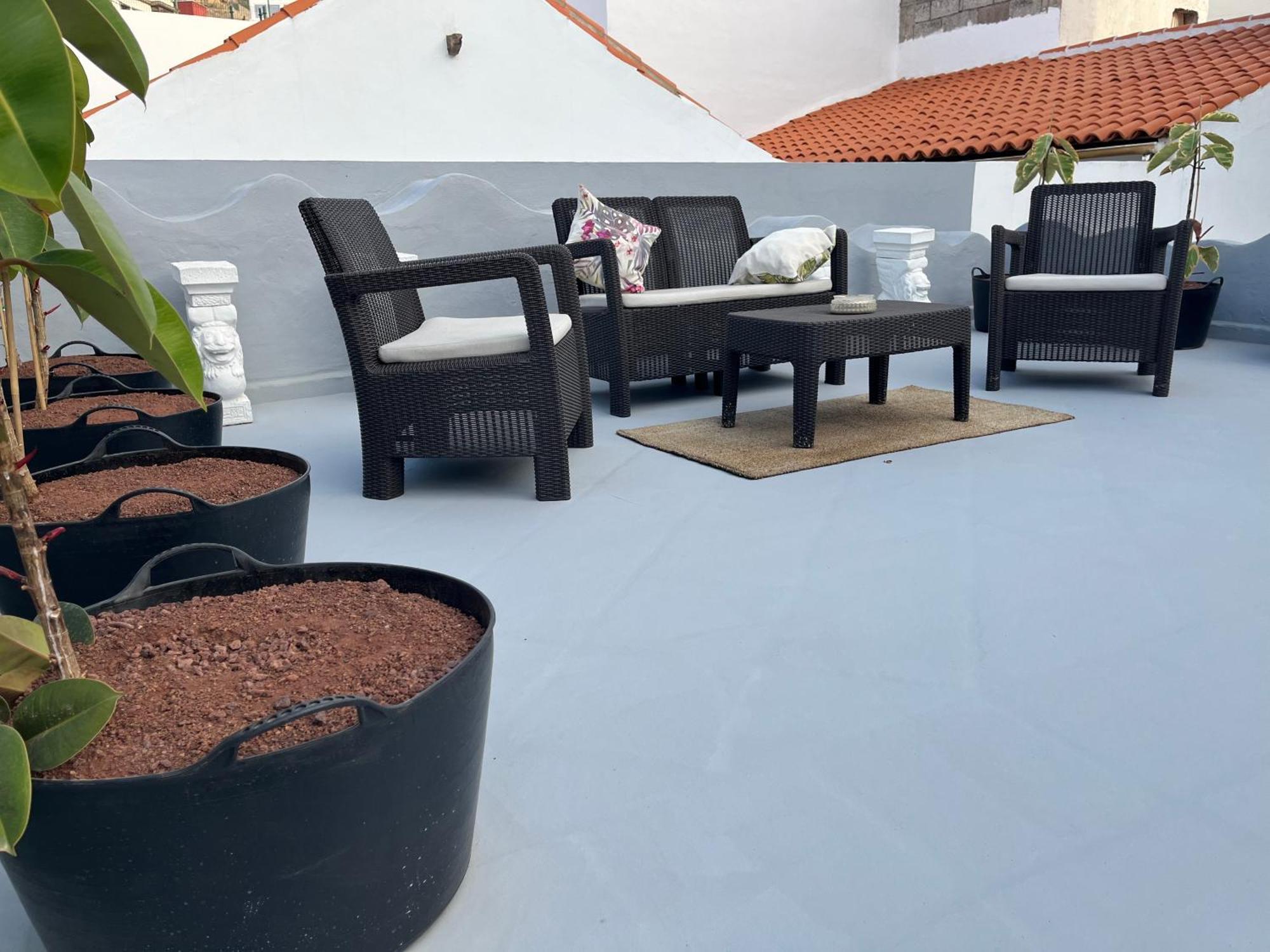 Plaza De La Fuente Granadilla De Abona Tenerife Sur Only Adults Con Terraza Privada Extérieur photo